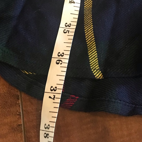 Icone Plaid Tartan Button Down Long Sleeve Collard Shirt Dress size XS - Picture 7 of 10